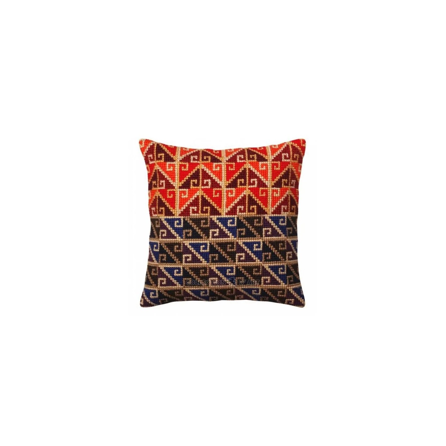 Coussin à broder Ornement péruvien 5371
