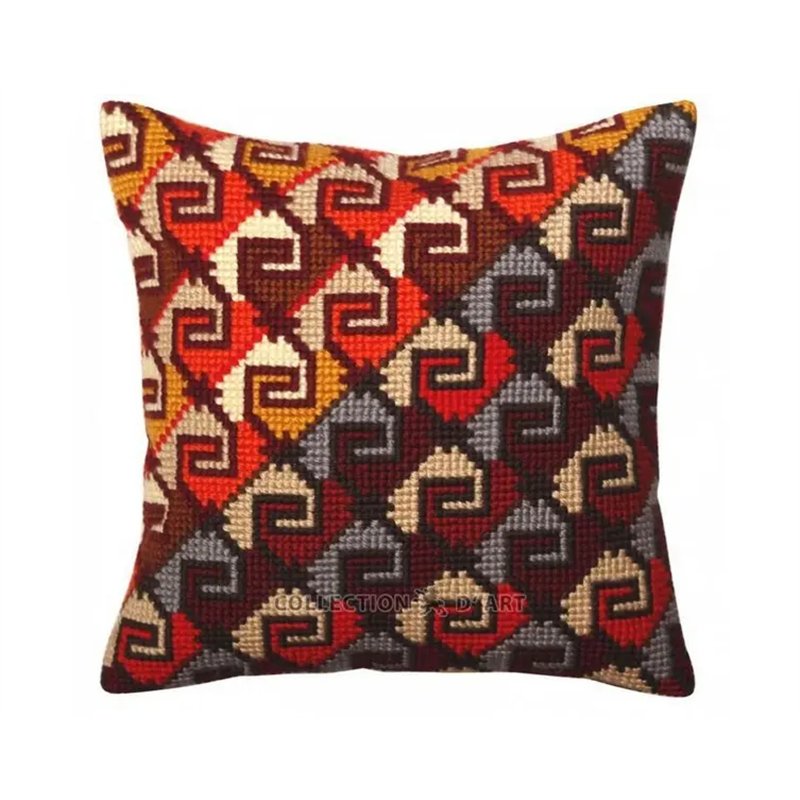 Stitch cushion kit Peruvian ornament 5368