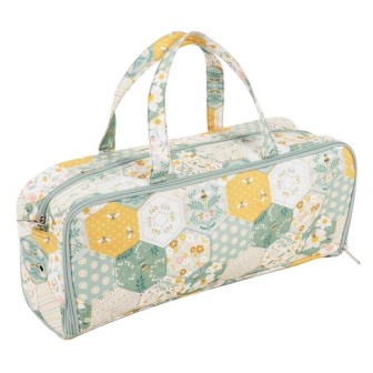 Stricktasche Patchwork-Biene