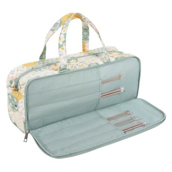 Stricktasche Patchwork-Biene