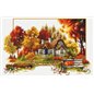 Embroidery kit Autumn Cottage