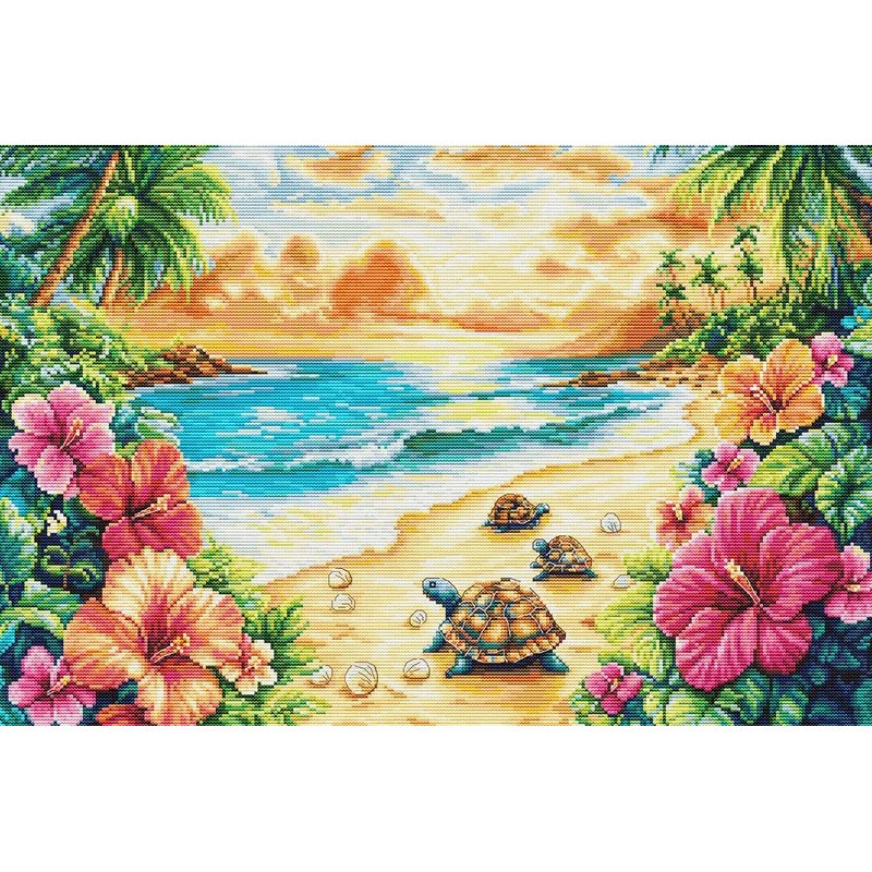Stickset Tropischer Sommer Stickset Tropischer Sommer