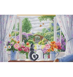 Embroidery kit The Window of Dreams Embroidery kit The Window of Dreams