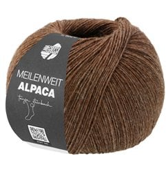 Lana Grossa Meilenweit 100 Alpaca 2005 Nougat