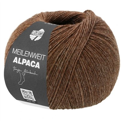 Lana Grossa Meilenweit 100 Alpaca 2005 Nougat