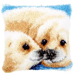 Knoopkussen kit zeehondjes