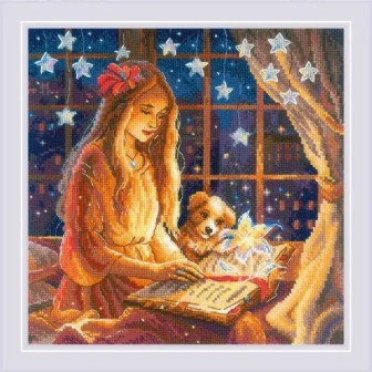 Riolis Embroidery kit Magic Book
