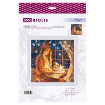 Riolis Kit de broderie Livre magique