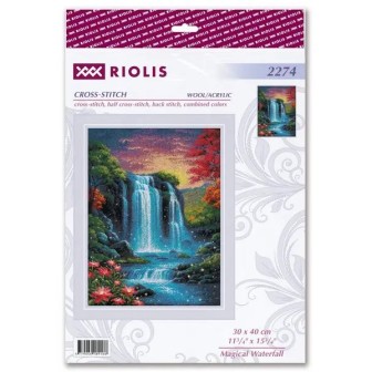 Riolis Borduurpakket Magische waterval