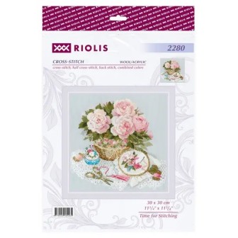 Riolis Borduurpakket Tijd om te borduren