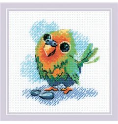 Embroidery kit Little Parrot Embroidery kit Little Parrot