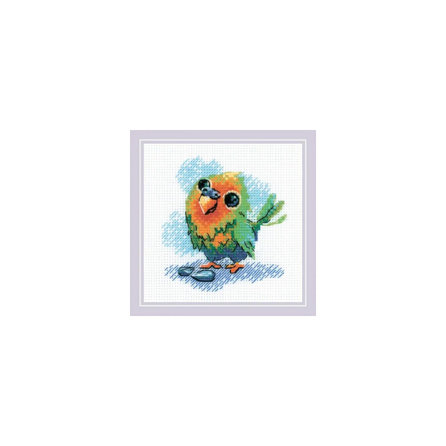 Riolis Kit de broderie Petit perroquet