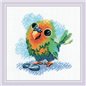 Embroidery kit Little Parrot