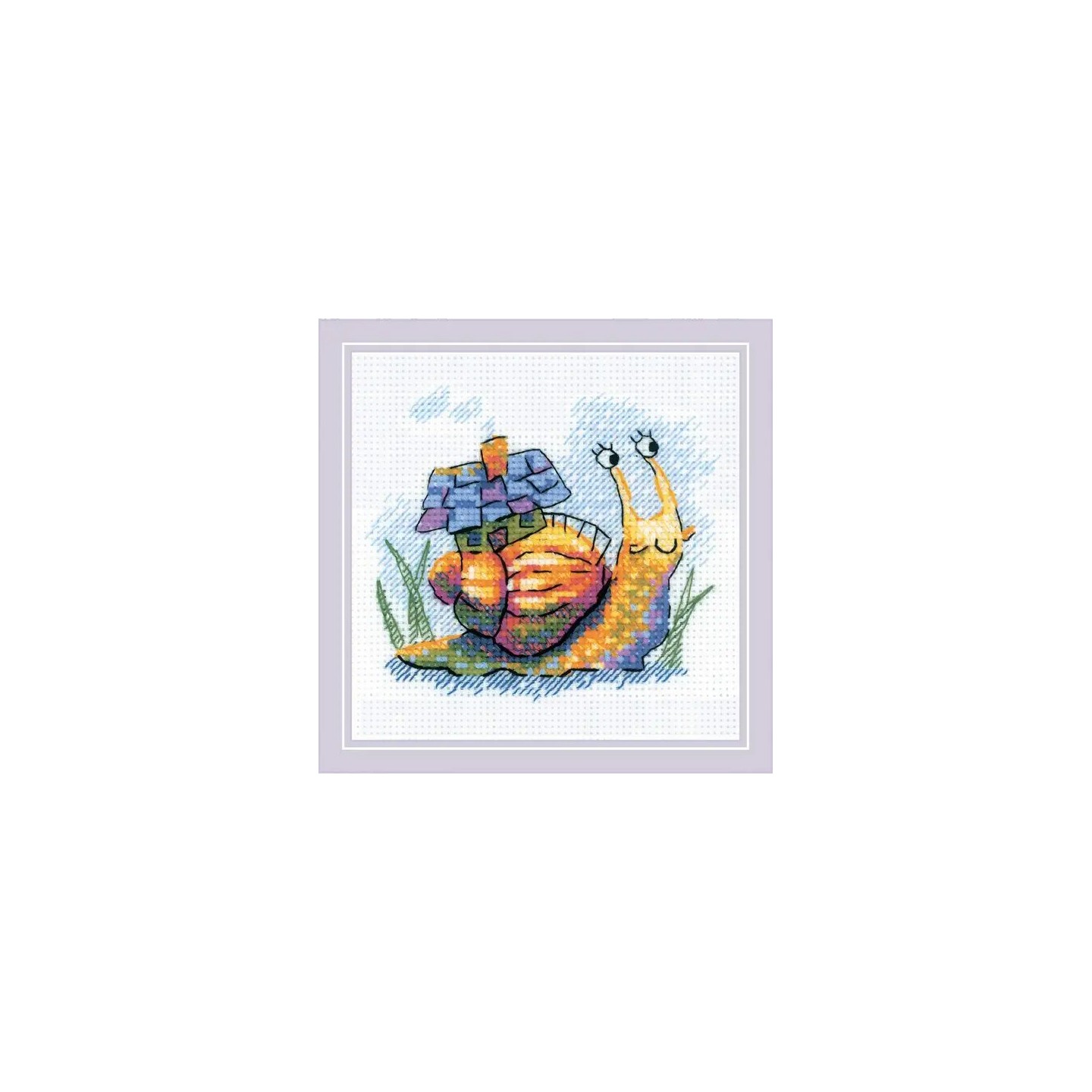 Riolis Kit de broderie Petit escargot