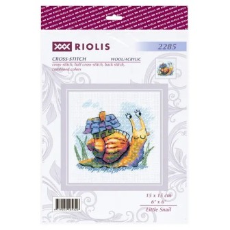 Riolis Stickset Kleine Schnecke