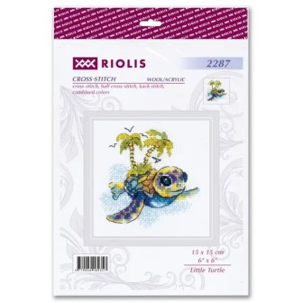Riolis Embroidery kit Little Turtle