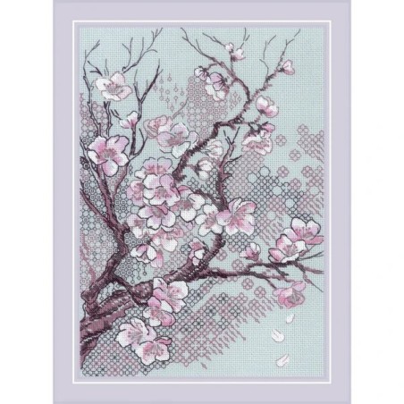 Kit de broderie Fleurs de prunier