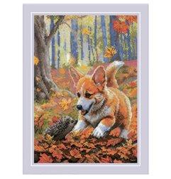 Embroidery kit Meeting in the Forest 