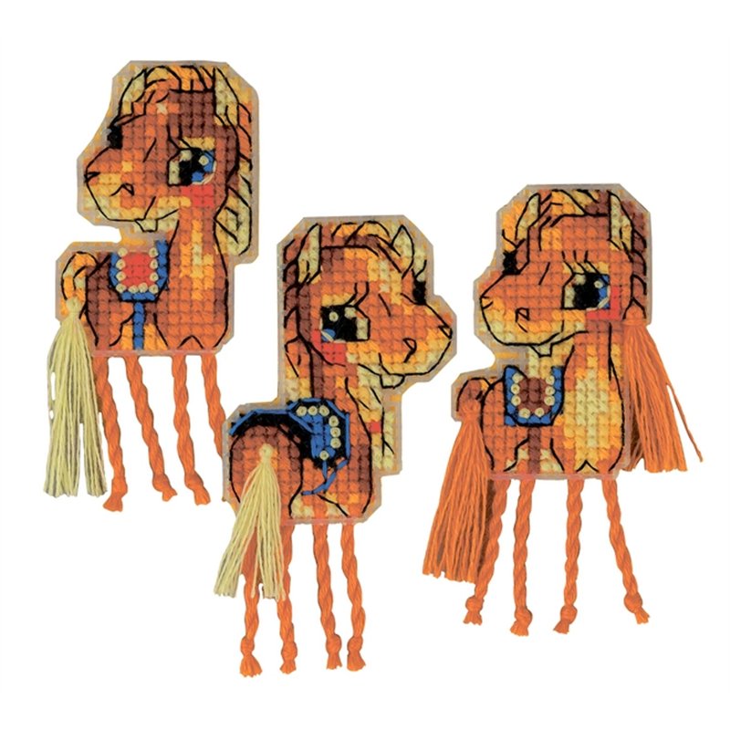 Borduurpakket Magneten Paarden Borduurpakket Magneten Paarden