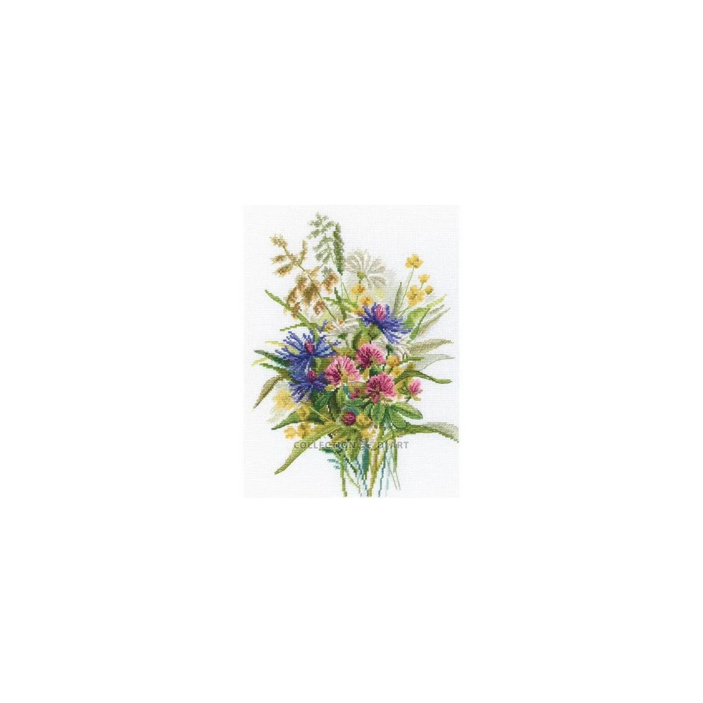 Embroidery kit Charm of summer herbs