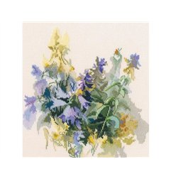 Kit de broderie Fleurs de cloche de la forêt