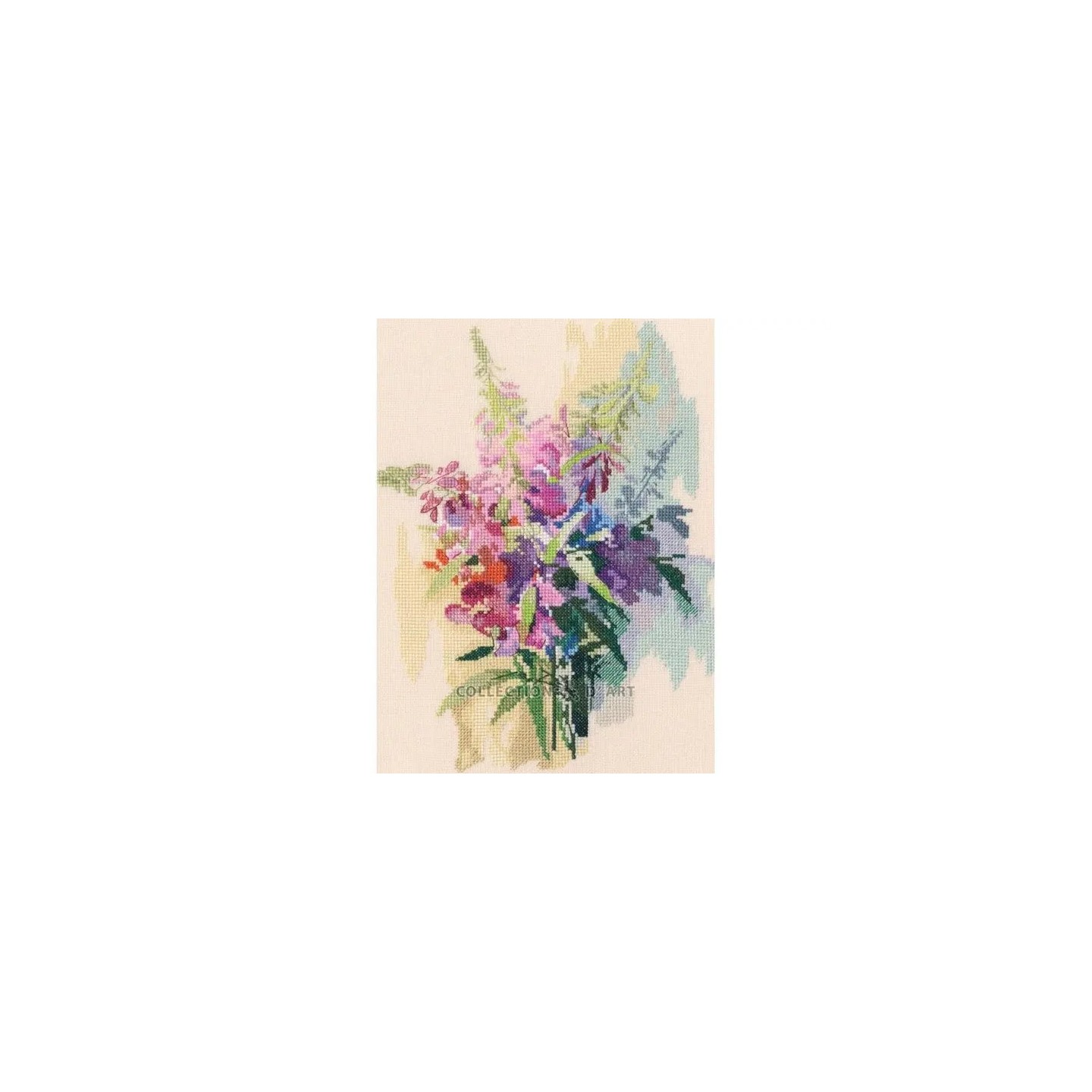 Kit de broderie Épilobe Framboise