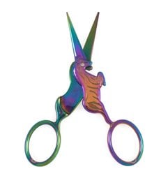 Borduurschaar eenhoorn Milward 10 cm