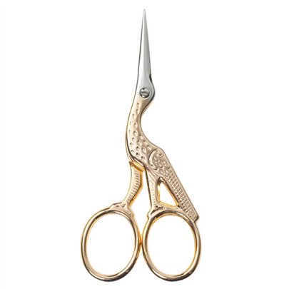 Borduurschaar Ooievaar Milward 9 cm