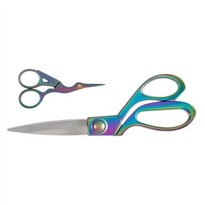 Scissors Set Dressmaking and Embroidery rainbow