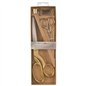 Scherenset: Schneiderschere, Stickschere, Fingerhut Gold