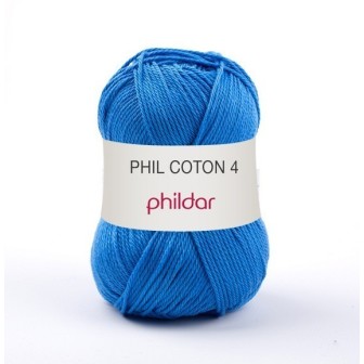 Haakgaren Phildar Phil Coton 4 gitane