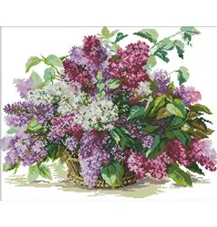 Brodeja Embroidery kit Lilac