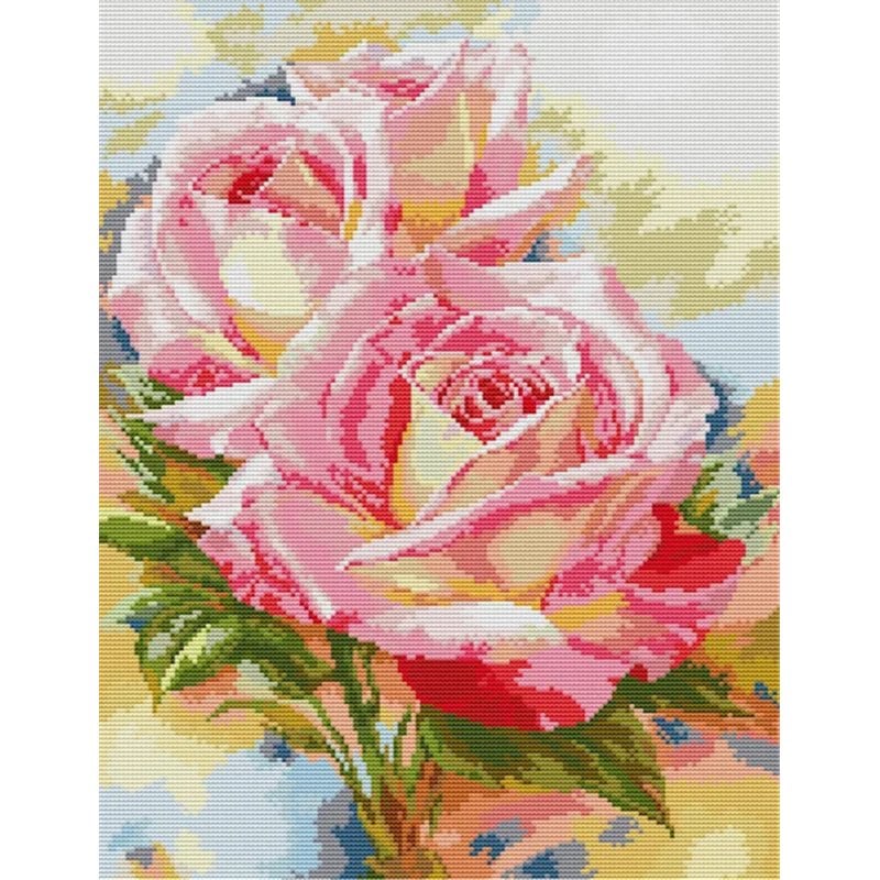 Stickset Rosa Rosen Stickset Rosa Rosen