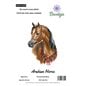 Kit de broderie cheval arabe Kit de broderie cheval arabe
