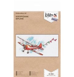 Kit de broderie Biplan