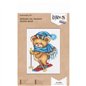 Embroidery kit Skiing bear
