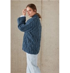 Häkel cardigan FJ70M32