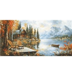 Embroidery kit Echoes of a Golden Season Embroidery kit Echoes of a Golden Season