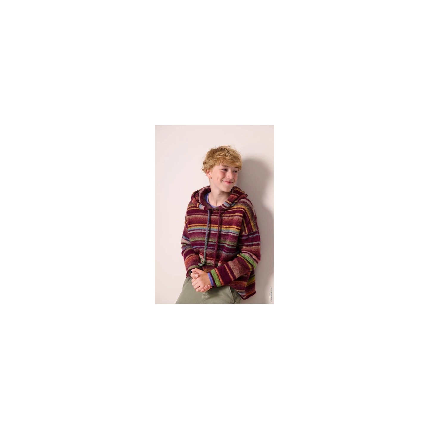 Lana Grossa Hoodie K14M13