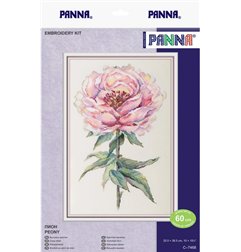 Kit e broderie Pivoine