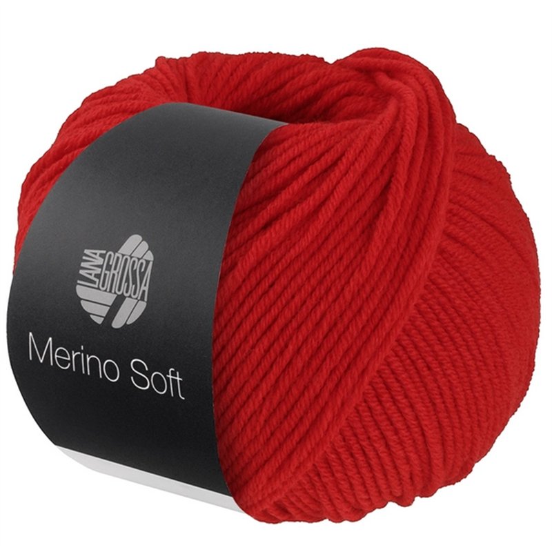 Merino Soft 011 Leuchtendrot