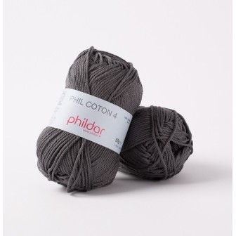 Fil crochet Phildar  Phil Coton 4 minerai
