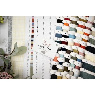 Luca-S Kit de broderie Cascade cristalline