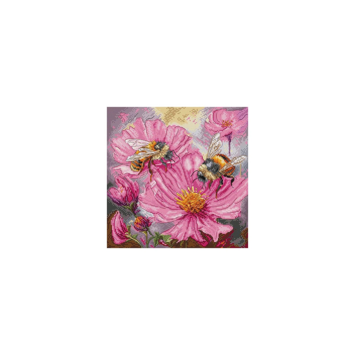 Embroidery kit Honey Blooms