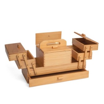 Coffre de rangement en bois