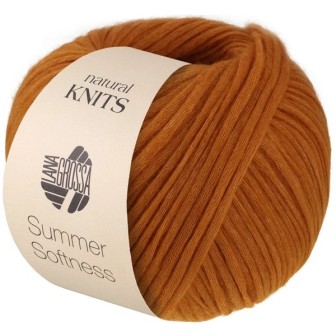Lana Grossa Summer Softness 22 Bruinoranje