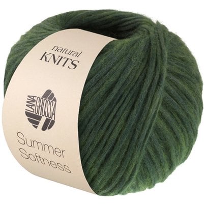 Lana Grossa Summer Softness 24 Donkergroen