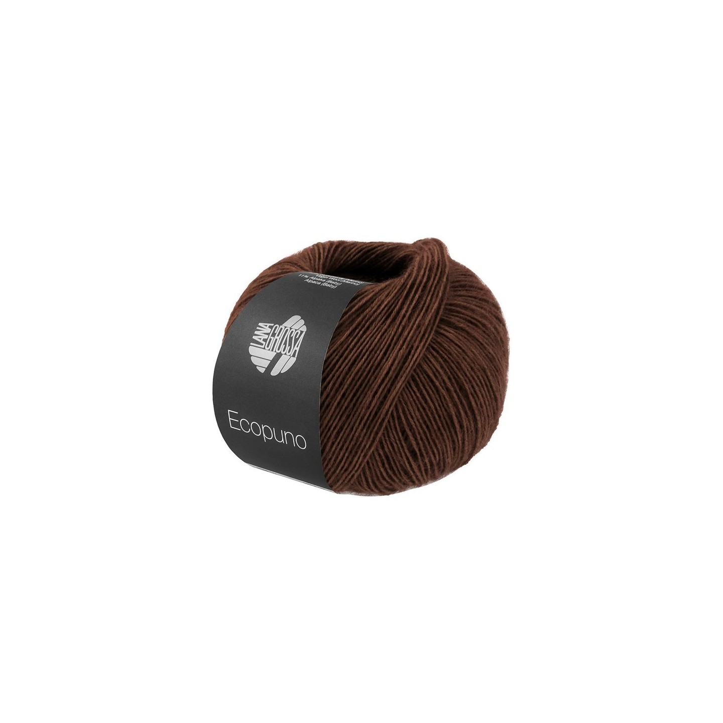 Lana Grossa Ecopuno 224 chocoladebruin