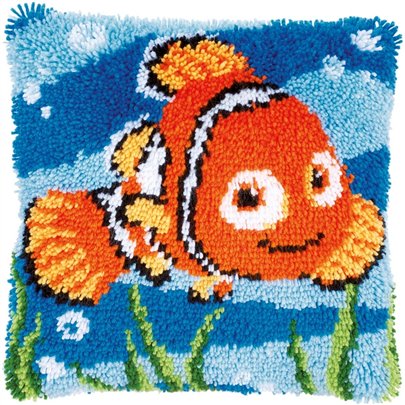 Kit coussin au point noué Disney Nemo 14627 Kit coussin au point noué Disney Nemo 14627