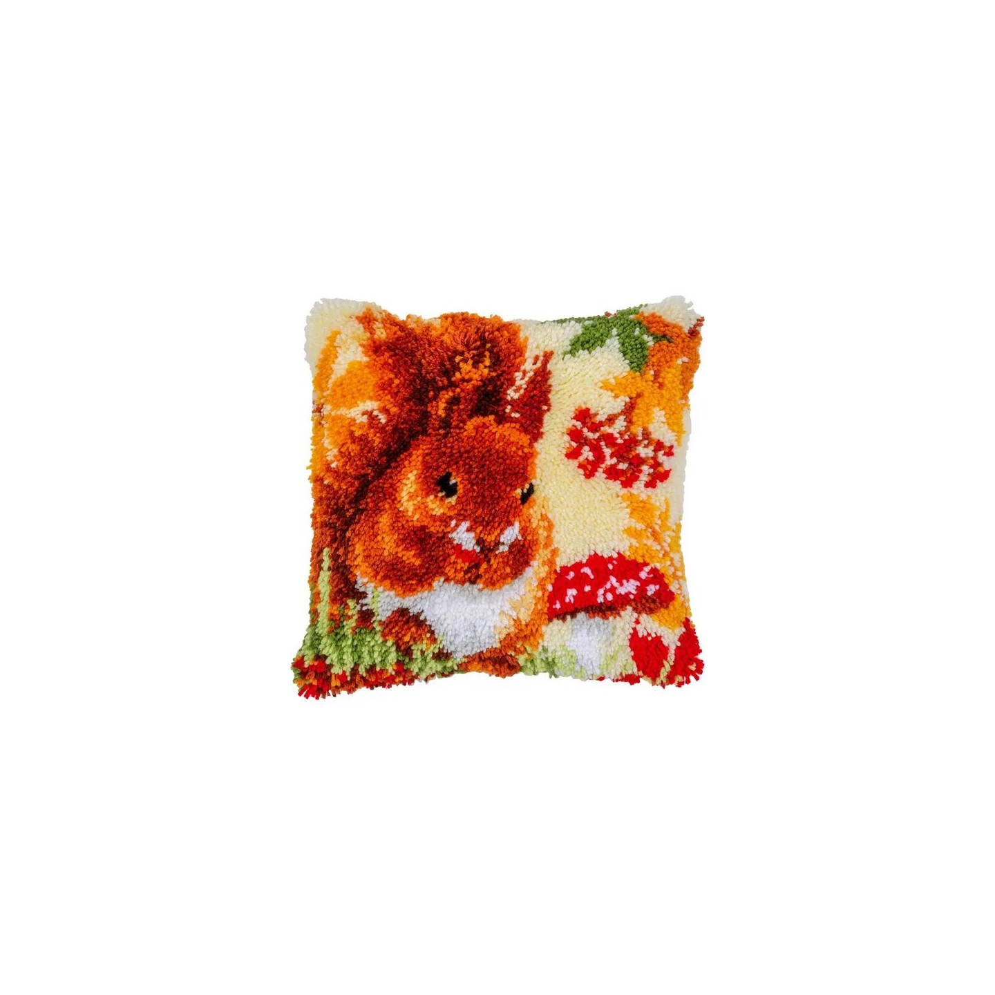 Latch hook cushion kit Squirrel in autumn 206643